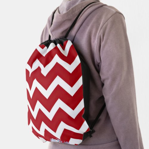 red wave backpacks drawstring bag