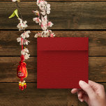 Red Wave pattern  Envelope<br><div class="desc">Red Wave Pattern Envelope - Get ready to celebrate in style with our Chinese Traditional Baby 100 Days invitation envelope! Bursting with vibrant colors,  this envelope is a joyful nod to tradition. It sets the perfect tone for a memorable celebration. Who can resist the cuteness?</div>