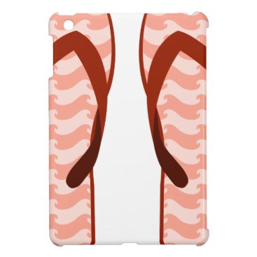 Red Waves Flip Flops Case For The iPad Mini Red Waves Flip Flops Case For The iPad Mini