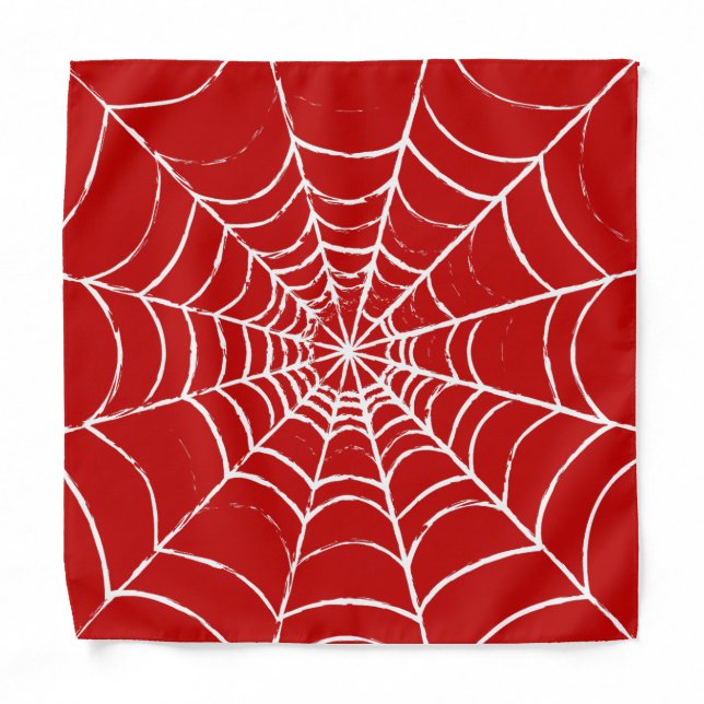 Red Web Bandana (Front)