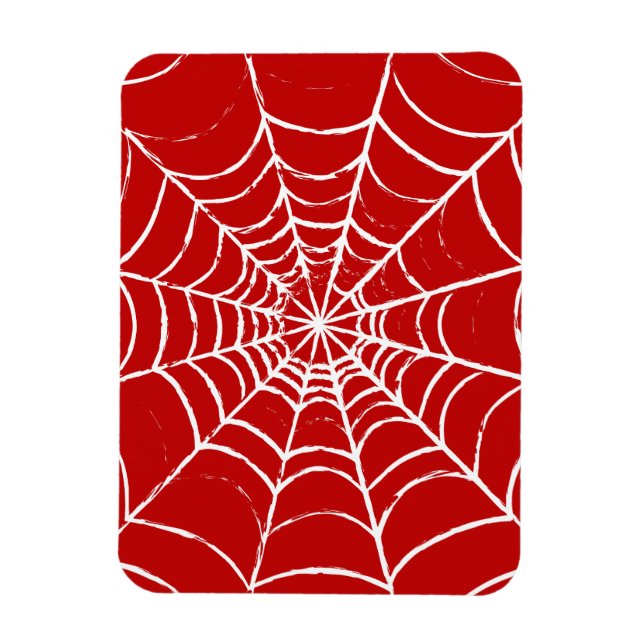Red Web Magnet (Vertical)
