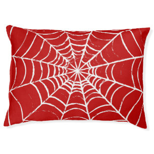 Red Web Pet Bed