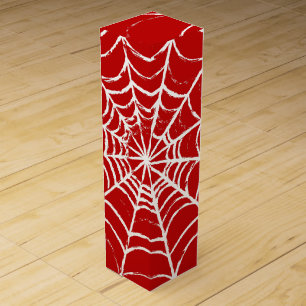 Red Web Wine Box