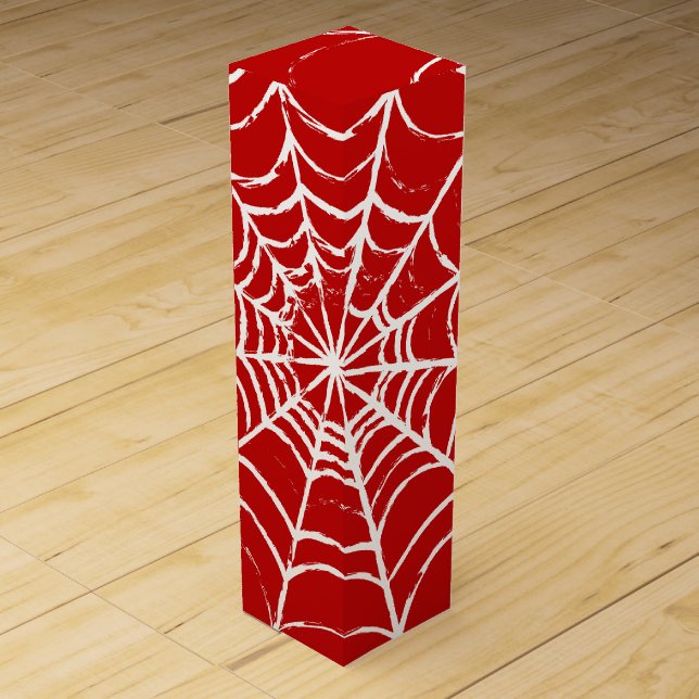 Red Web Wine Box (Front)