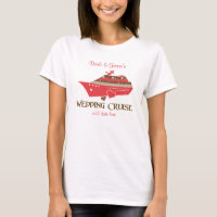 Red Wedding Cruise T-shirt Customizable