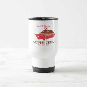 Red Wedding Cruise Travel Mug