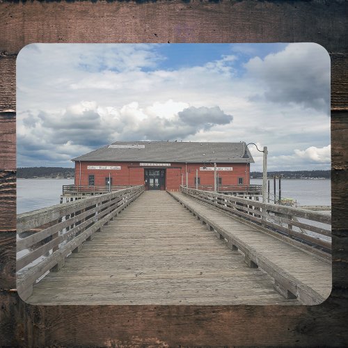 Red Wharf in Historic Coastal Coupeville Mouse Pad