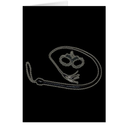 RED WHIP AND CUFFS CARDS (Front)
