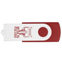 Red & White 128 GB USB 3.0 Swivel Flash Drive