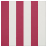 Red &amp; White 1 1/2" Stripe USA Victorian Fabric