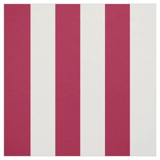 Red & White 1 1/2" Stripe USA Victorian Fabric