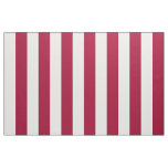 Red &amp; White 2" Stripe USA Victorian Fabric