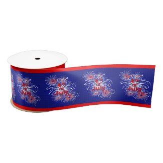 Red, White and Blue 4th of July Fireworks 3 Inch