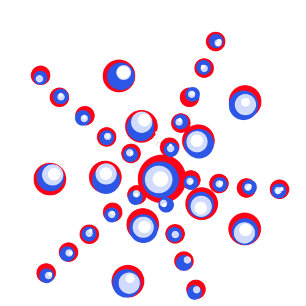 Red white and blue 4th of July Summer Beach towel. Towel