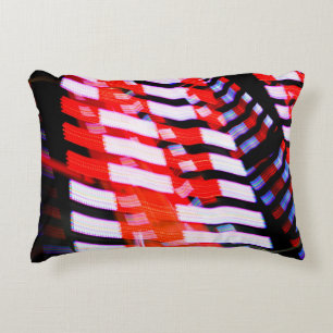 Red White and Blue Accent Pillow