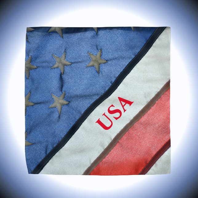 Red White and Blue American Flag Bandana (Creator Uploaded)