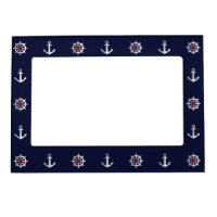 Red White And Blue Anchor Pattern