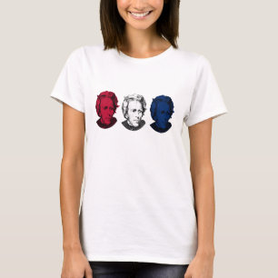 Red, White, and Blue -- Andrew Jackson T-Shirt