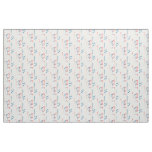 Red White and Blue ASL I Love You Patterned Fabric