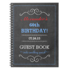 Red White and Blue Birthday Party Guest Book