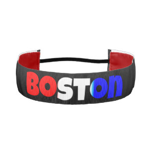 Red, White and Blue Boston Athletic Headband