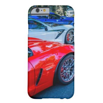 Red White And Blue C7 Chevrolet Corvette Barely There Iphone 6 Case by rayNjay_Photography at Zazzle