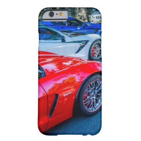 Red White And Blue C7 Chevrolet Corvette Barely There Iphone 6 Case