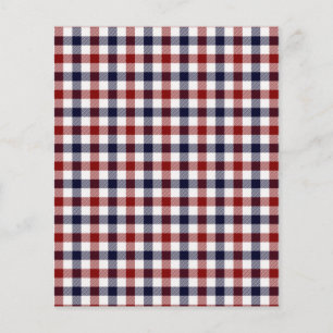 Red white and blue checker background paper