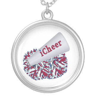 Red, White, and Blue Cheerleader necklace