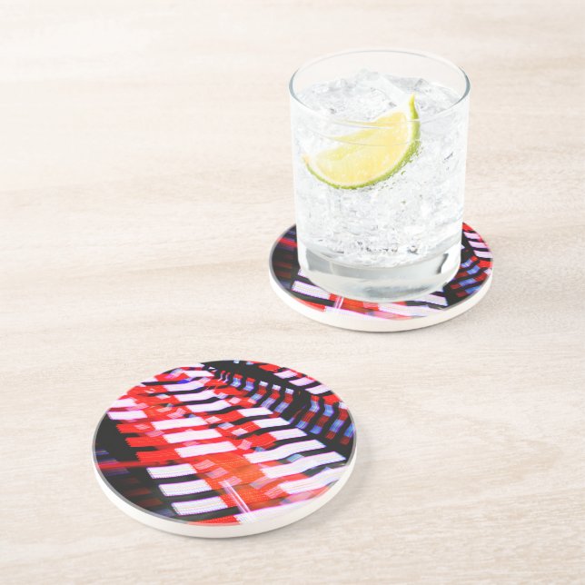 Red White and Blue Coaster (Side)