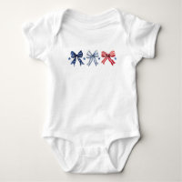 Red White and Blue Coquette Bows