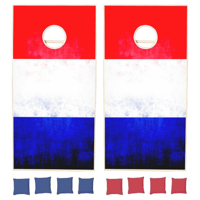 Red, White and Blue Cornhole Set (Set)