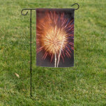 Red, White and Blue Fireworks I Garden Flag