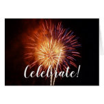 Red, White and Blue Fireworks I Patriotic Cards