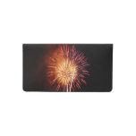 Red, White and Blue Fireworks I Patriotic Checkbook Cover