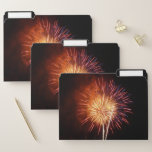 Red, White and Blue Fireworks I Patriotic File Folder