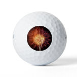 Red, White and Blue Fireworks I Patriotic Golf Balls