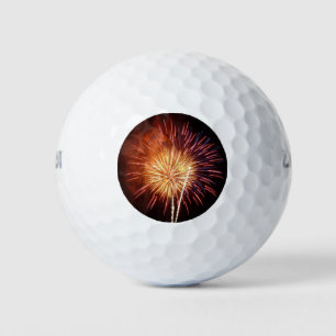Red, White and Blue Fireworks I Patriotic Golf Balls