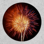 Red, White and Blue Fireworks I Patriotic Patch