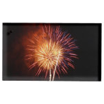 Red, White and Blue Fireworks I Patriotic Place Card Holder