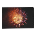 Red, White and Blue Fireworks I Patriotic Placemat