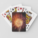 Red, White and Blue Fireworks I Patriotic Playing Cards