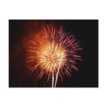 Red, White and Blue Fireworks I Patriotic Postcard