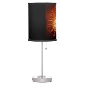 Red, White and Blue Fireworks I Patriotic Table Lamp (Left)