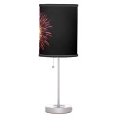 Red, White and Blue Fireworks I Patriotic Table Lamp (Right)