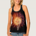 Red, White and Blue Fireworks I Patriotic Tank Top