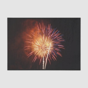 Red, White and Blue Fireworks I Patriotic Tissue Paper