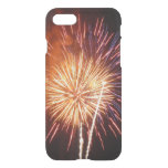 Red, White and Blue Fireworks I Patriotic iPhone SE/8/7 Case