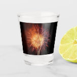 Red, White and Blue Fireworks I Shot Glass