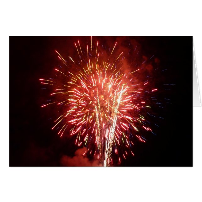 Red, White and Blue Fireworks II Patriotic (Front Horizontal)